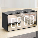 Bluetooth Speaker Column Clock
