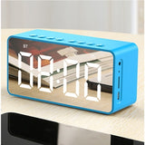 Bluetooth Speaker Column Clock