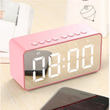 Bluetooth Speaker Column Clock