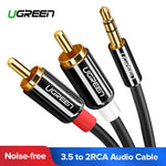 Ugreen RCA Cable 2RCA to 3.5 Audio Cable